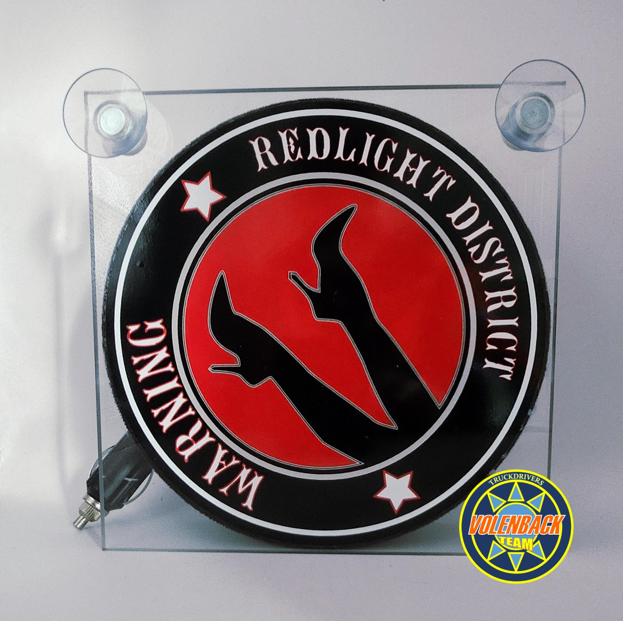 LIGHTBOX "RED LIGHT DISTRICT" - Allume-Cigare - – Image 2