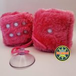 DES PELUCHE ROSE 6 cm