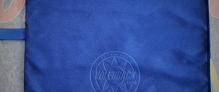 SERVIETTE microfibre Bleu