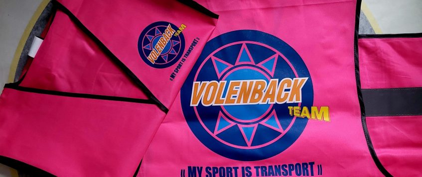 CHASUBLE FLUO PINK Volenback taille S/M