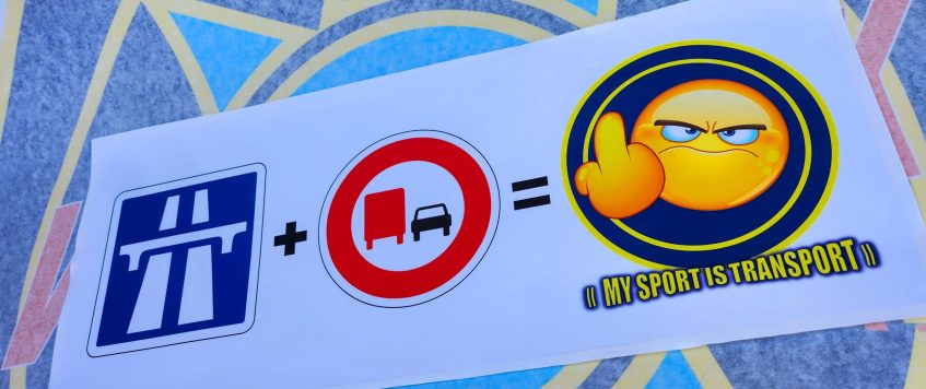 STICKER « série spéciale » !!!! (50 cm x 20 cm)